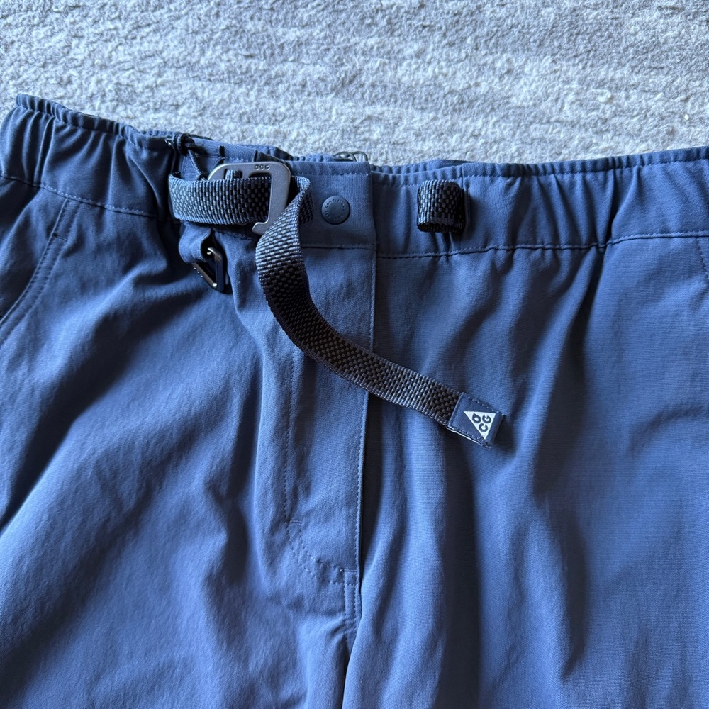 Nike ACG Women's Wide Leg Cargo Pants - Navy Blue - Picture 5 of 7